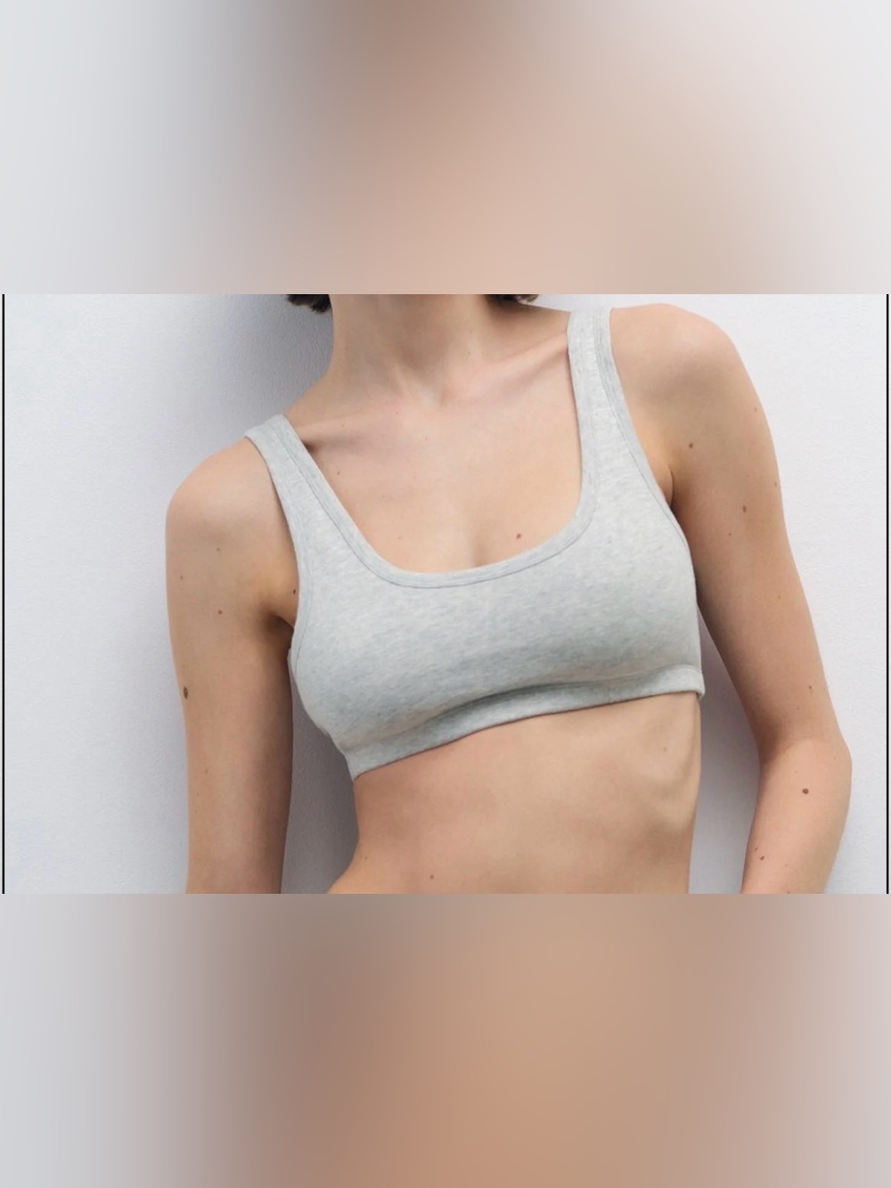 Mate The Label Organic Comfort Scoop Bralette Everyday Scoop Neck
